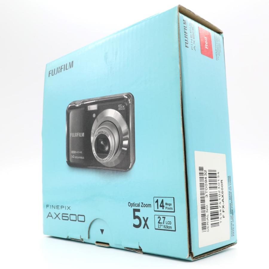 新品級》コンパクトカメラ FUJIFILM FinePix AX600 レッド フジ 新品級》コンパクトカメラ FUJIFILM FinePix AX600 レッド フジ
