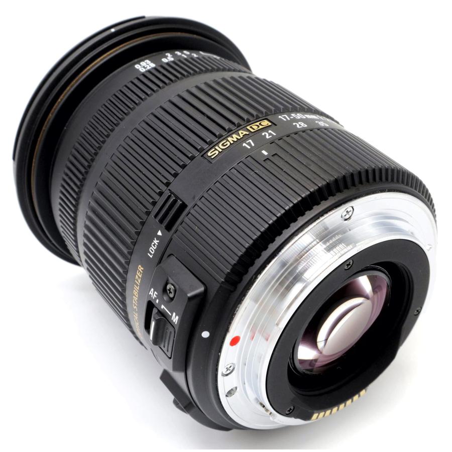 美品》 SIGMA 17-50mm F2.8 EX DC OS HSM CANON キヤノン k2738 : りん