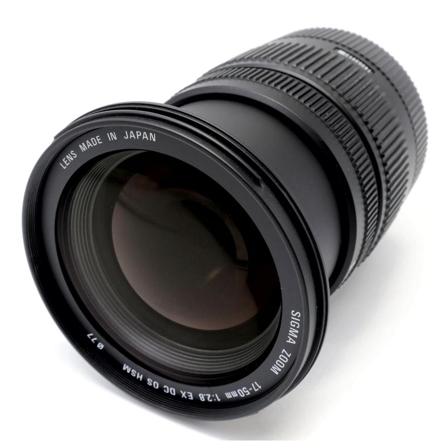 美品》 SIGMA 17-50mm F2.8 EX DC OS HSM CANON キヤノン k2738 : りん 