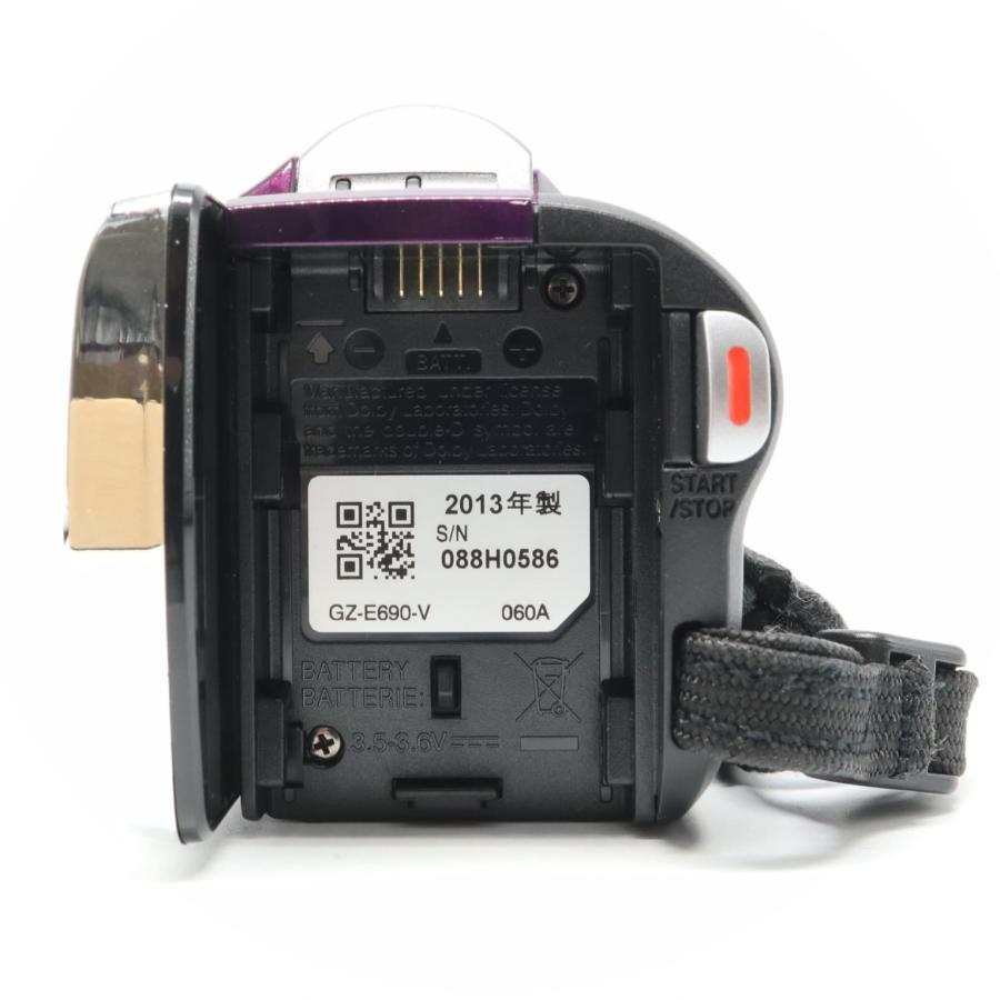 極上美品》 ビデオカメラ JVC Everio GZ-E690-V バイオレット 極上美品》 ビデオカメラ JVC Everio GZ-E690-V バイオレット
