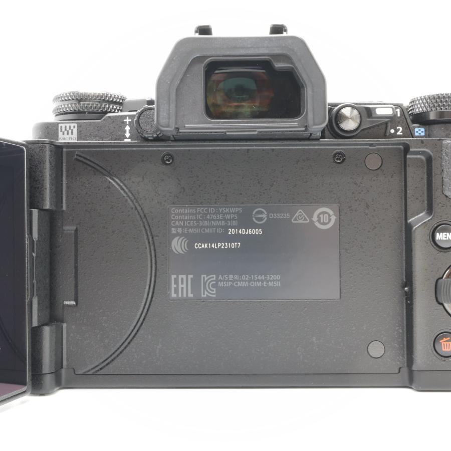 極上美品 S数1630回》 ミラーレス一眼 OM-D E-M5 MarkII ボディ