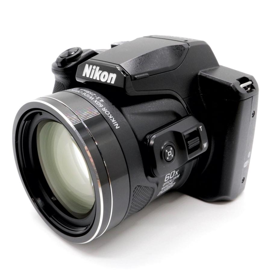 極上美品》 コンパクトカメラ NIKON COOLPIX B600 ブラック コンデジ 