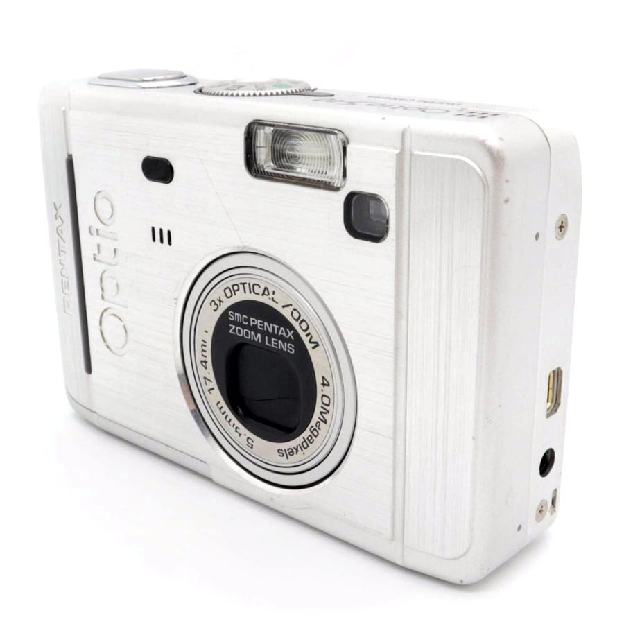 コンパクトカメラ PENTAX Optio S40 シルバー ペンタックス コンパクトカメラ PENTAX Optio S40 シルバー ペンタックス
