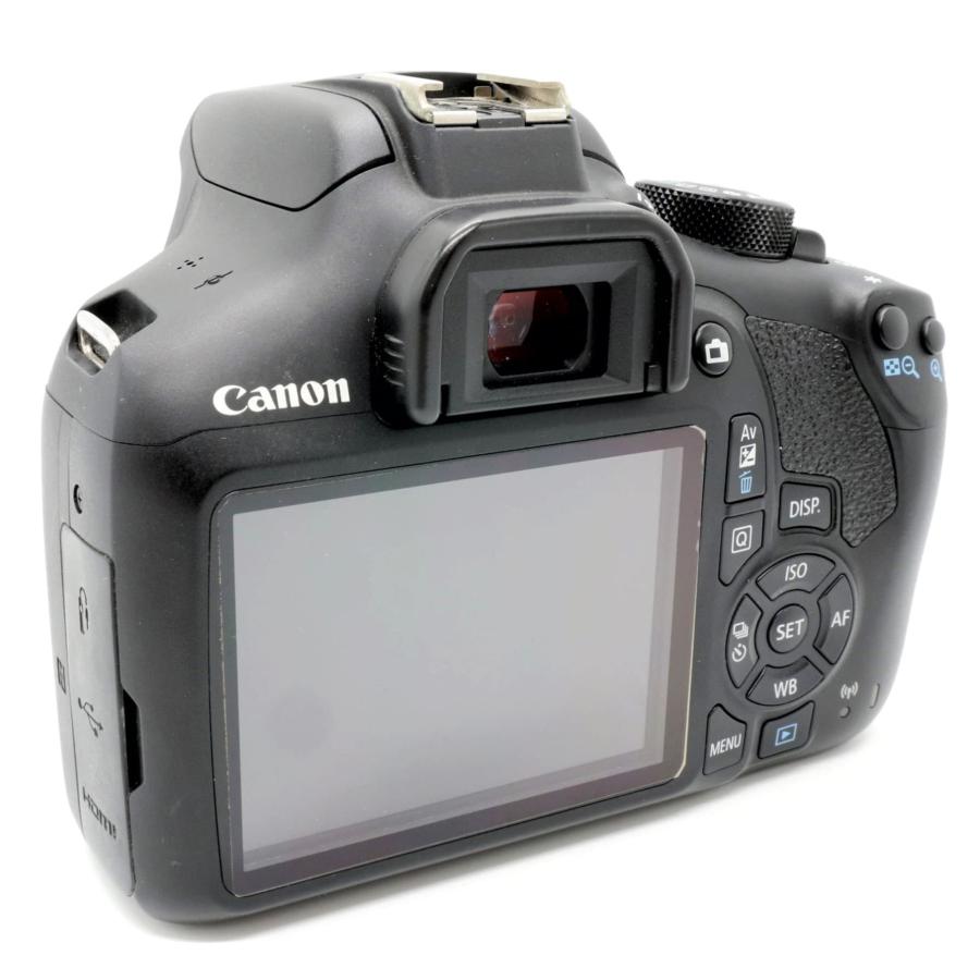 美品》 一眼レフカメラ CANON EOS 1300D ボディ ブラック k2813 : りん 