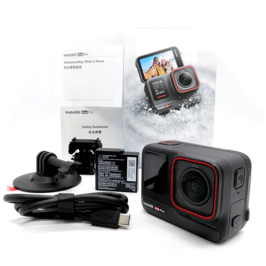 極上美品》 防水アクションカメラ Insta360 Ace Pro CINSAAJA 極上美品》 防水アクションカメラ Insta360 Ace Pro CINSAAJA