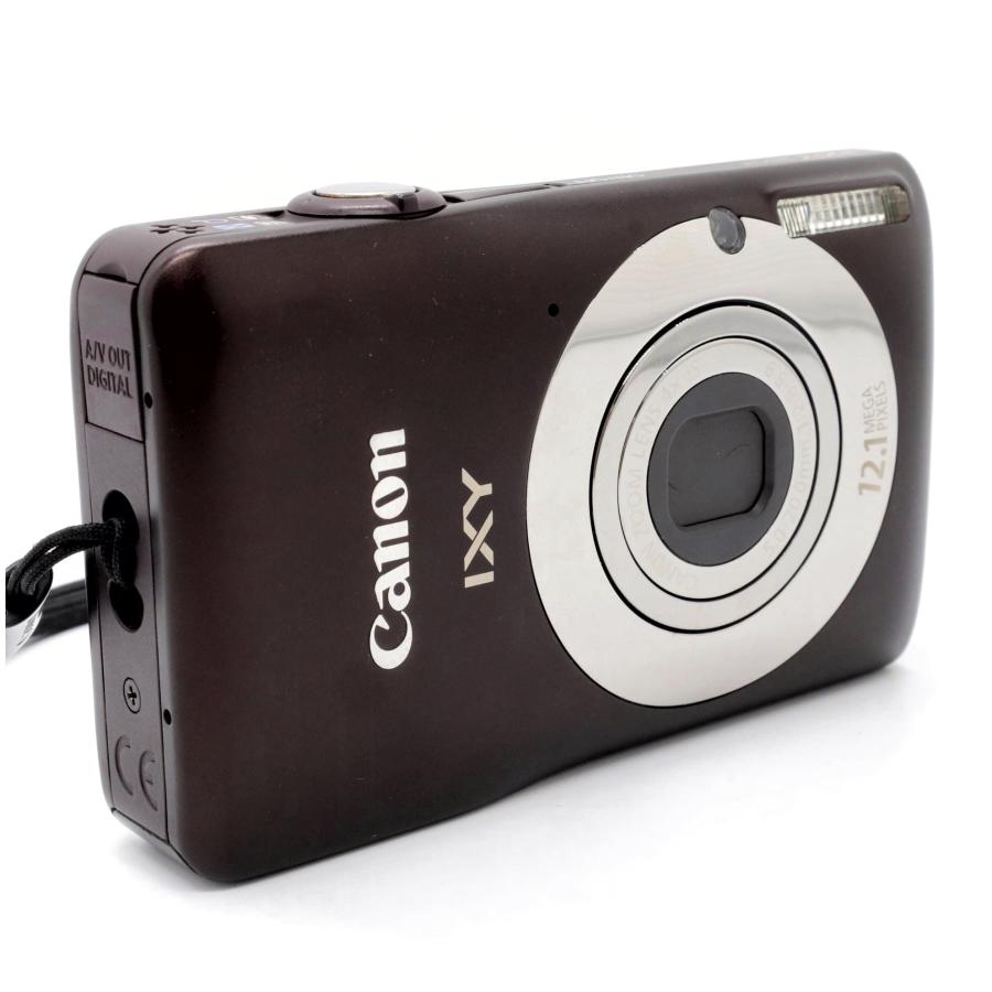Canon キャノン　IXY 200F コンパクトデジタルカメラ　ブラウン 並品】CANON キヤノン デジタルカメラ IXY 200F ブラウン IXY200F(BW