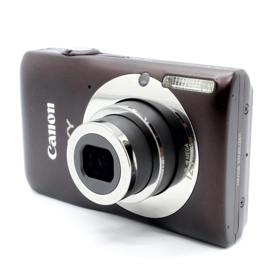 訳あり コンパクトカメラ CANON IXY 200F ブラウン k2829 : りん