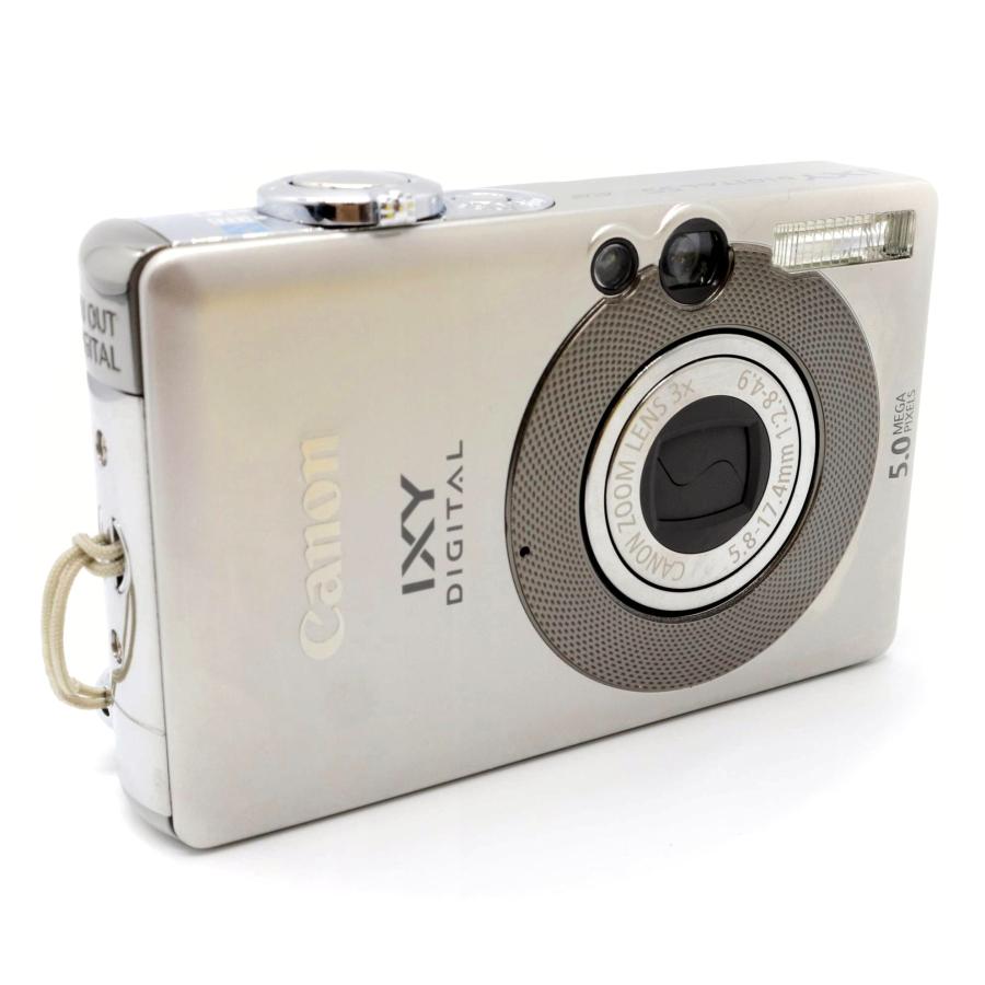 美品》 コンパクトカメラ Canon IXY DIGITAL 55 シルバー PC1150
