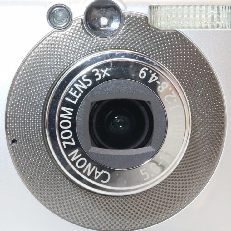 美品》 コンパクトカメラ Canon IXY DIGITAL 55 シルバー PC1150