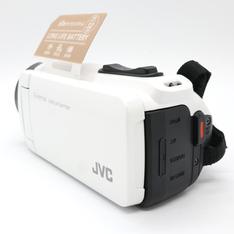 極上美品》ビデオカメラ JVC Everio GZ-F270-W ホワイト エブリオ