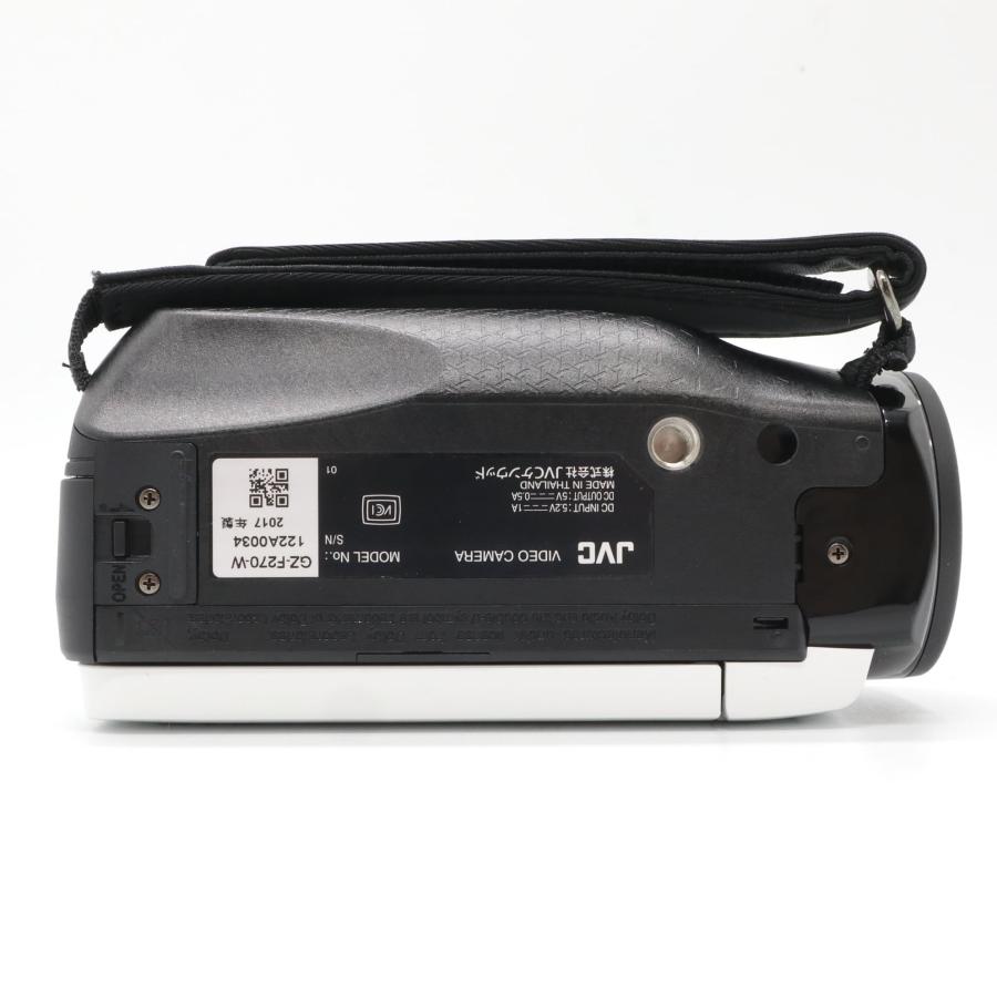 極上美品》ビデオカメラ JVC Everio GZ-F270-W ホワイト エブリオ