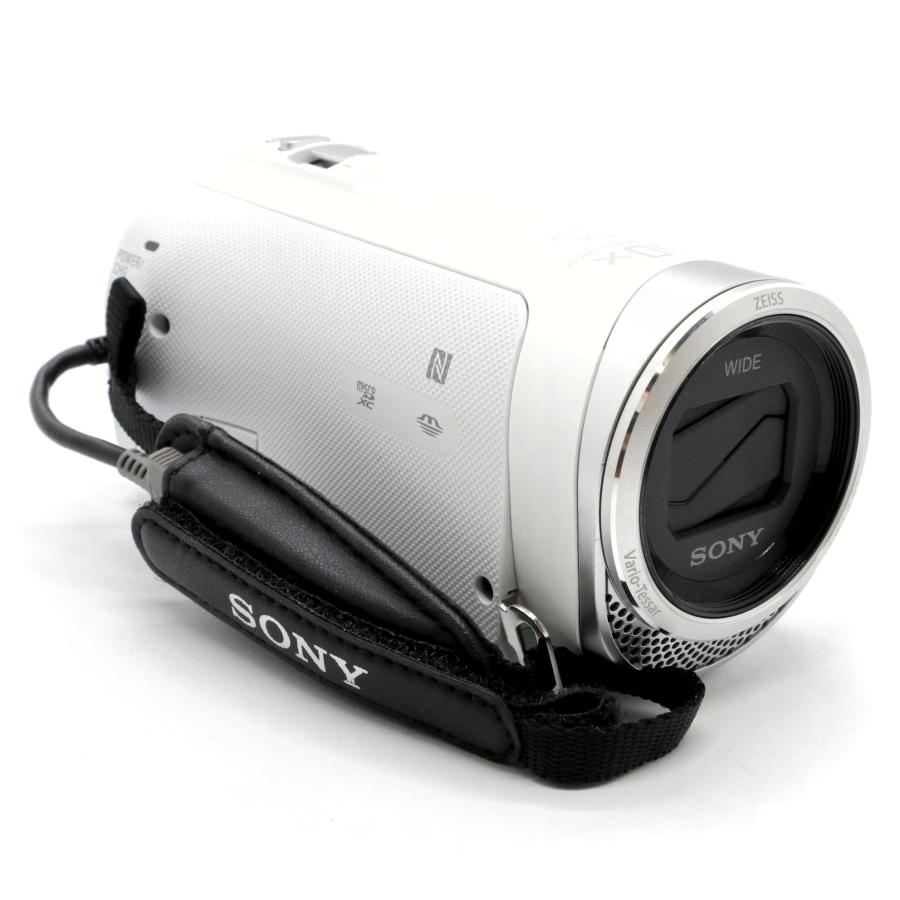 旅の思い出に！SONY HDR-CX485 ホワイト ④/32GB内蔵メモリ/60倍ズーム//
