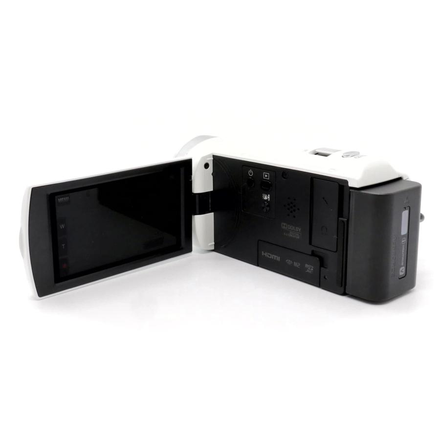極上美品》 ビデオカメラ SONY HDR-CX485 WC ホワイト k2853 : りん  