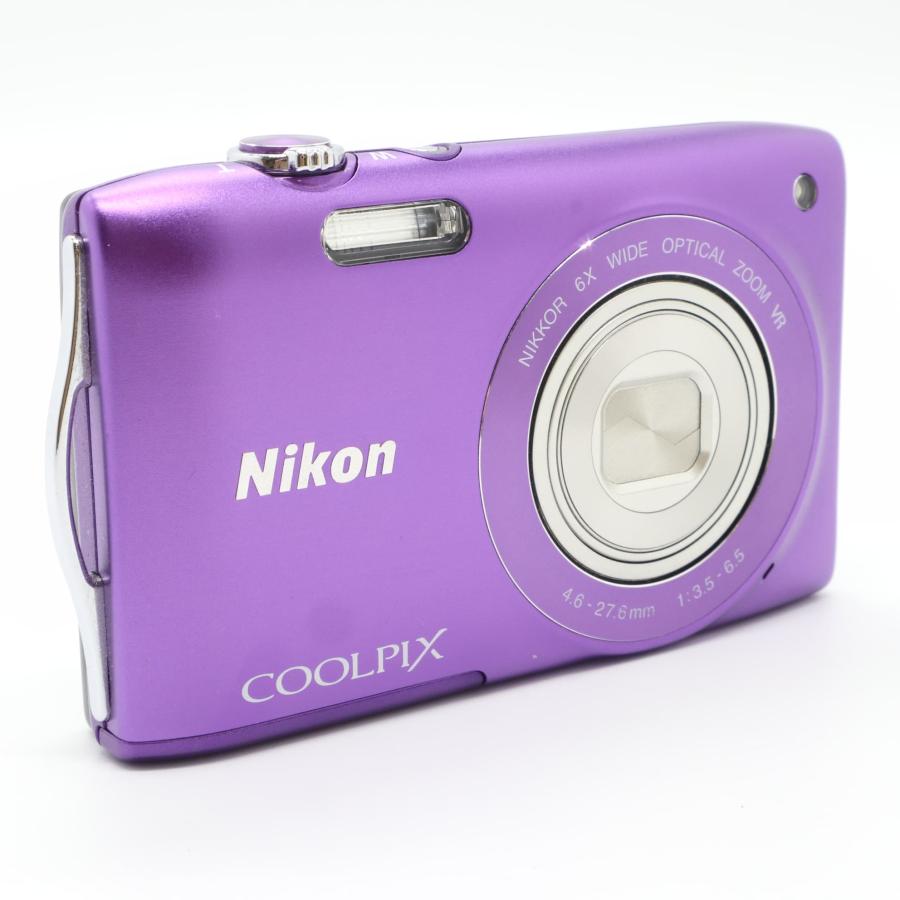 美品・返品保証】 ニコン Nikon COOLPIX S3300 パープル 【公式通販】