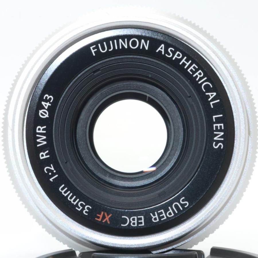 Fujifilm 35mm f/2 単焦点レンズ シルバー カメラレンズ XF35mmF2 R WR FUJINON（フジノン） シルバー [FUJIFILM