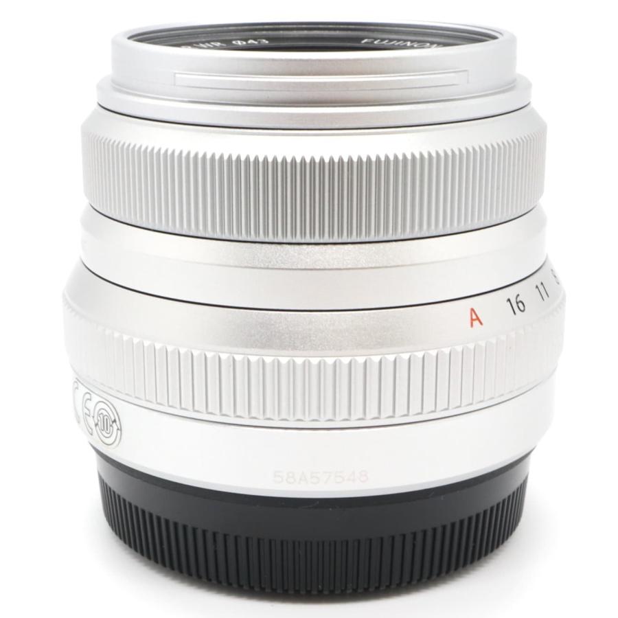極上美品》 単焦点レンズ FUJIFILM XF 35mm F2 R WR シルバー フジ