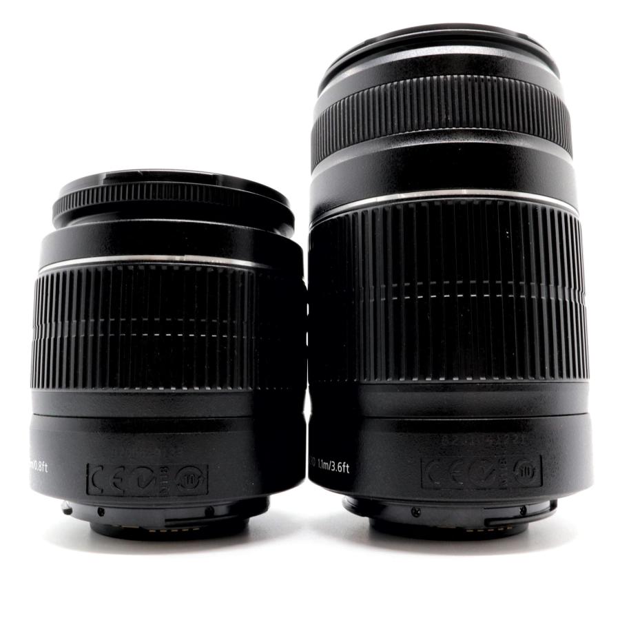 CANON EOS 60D ブラック ダブルズームキット k2893-2 : りんすまいる