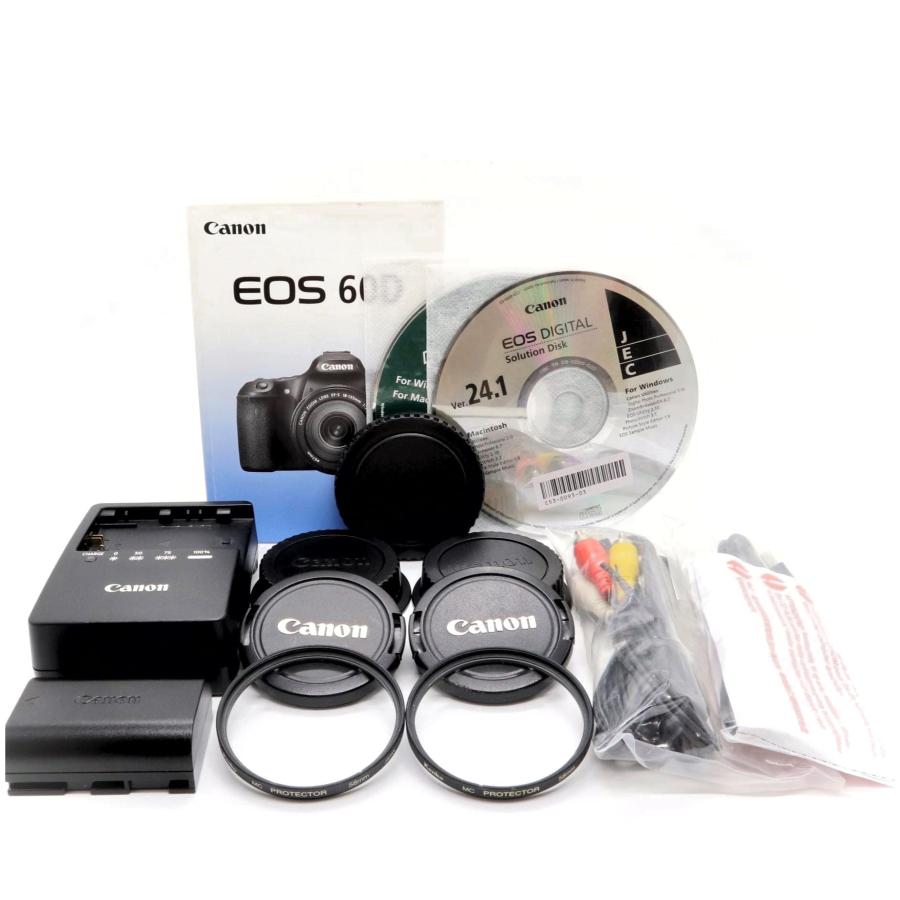 ■ S数8,311 ■ キャノン　Canon EOS 60D ダブルレンズセット Canon EOS 60D ダブルレンズセット】 一眼レフカメラ キヤノン Canon