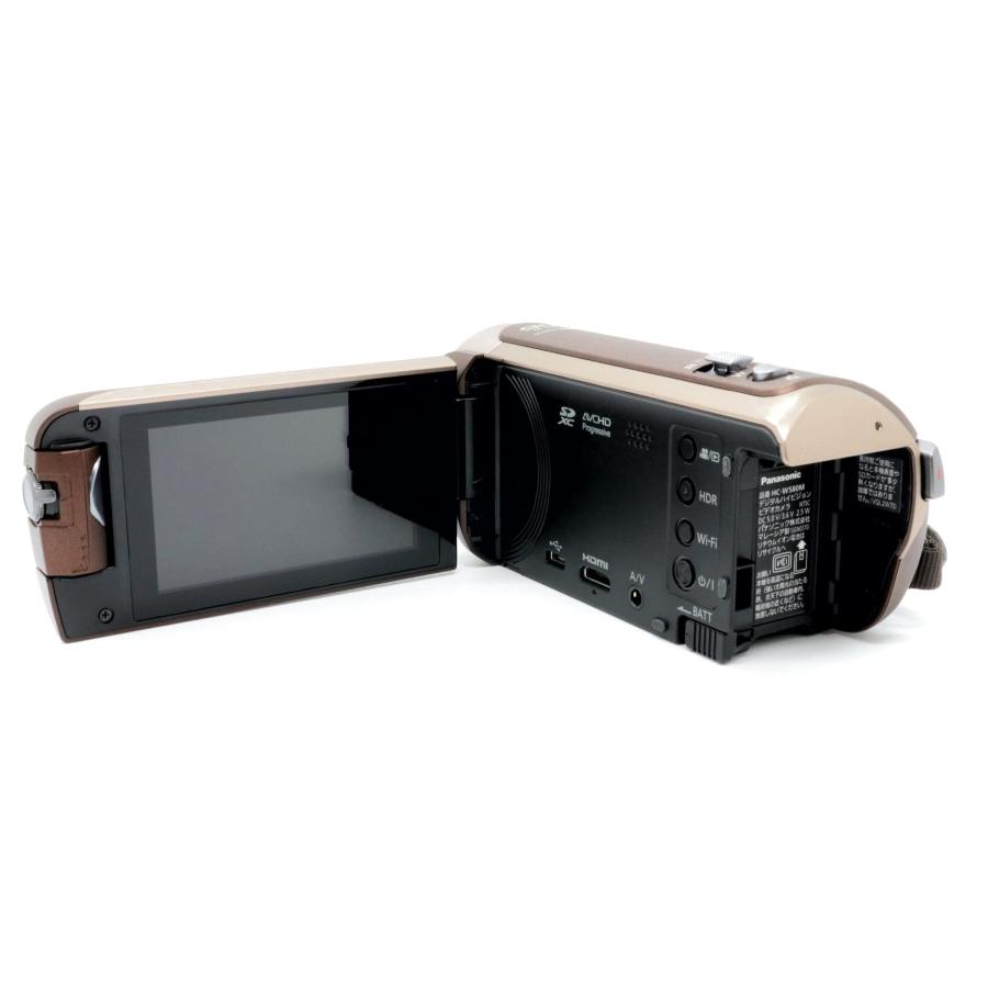 極上美品》 ビデオカメラ Panasonic HC-W580M ブラウン パナソニック