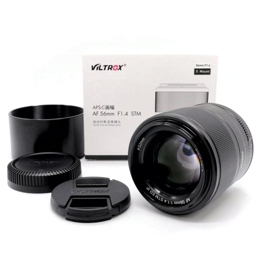 極上美品》 単焦点レンズ VILTROX 56mm F1.4 STM FUJIFILM フジ