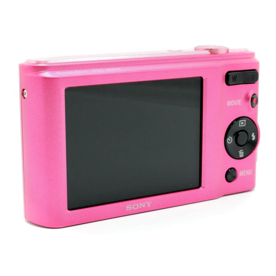 美品》 コンパクトデジタルカメラ SONY DSC-W810 P ピンク ソニー