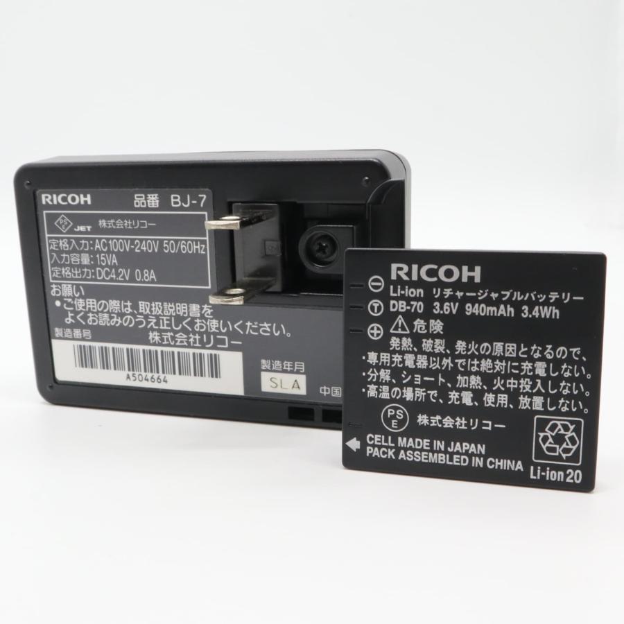 コンパクトデジタルカメラ RICOH CX2 ブラック リコー k2972 : りん
