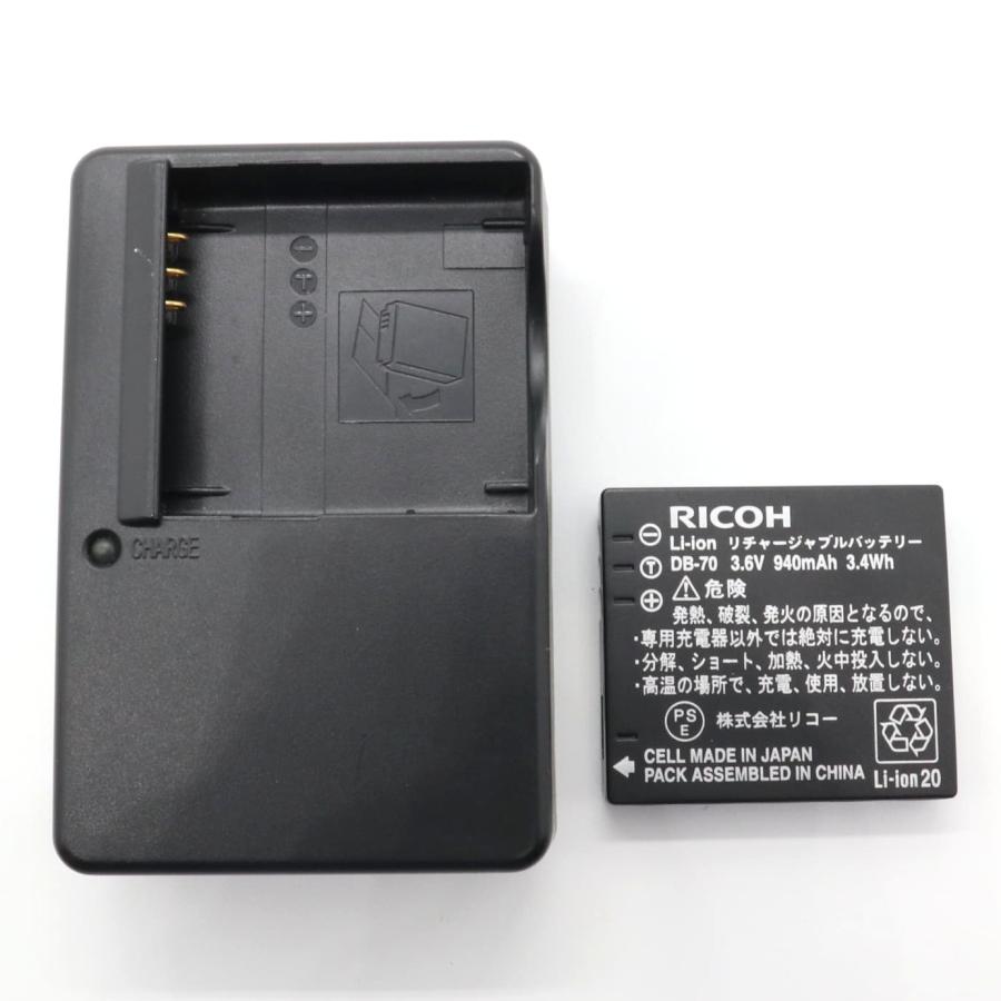 コンパクトデジタルカメラ RICOH CX2 ブラック リコー k2972 : りん
