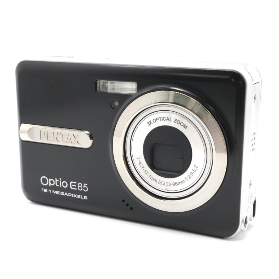 美品》 コンパクトデジタルカメラ PENTAX Optio E85 ブラック k2976