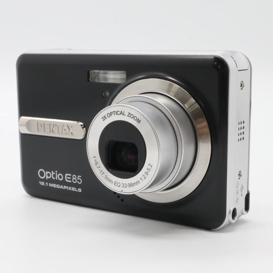 美品》 コンパクトデジタルカメラ PENTAX Optio E85 ブラック k2976