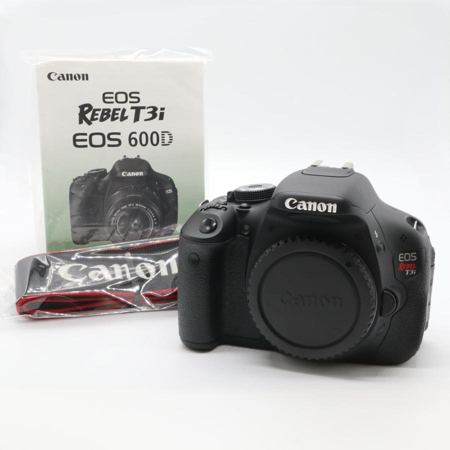訳あり 美品》CANON EOS Rebel T3i ボディ kiss x5 ブラック k2990 