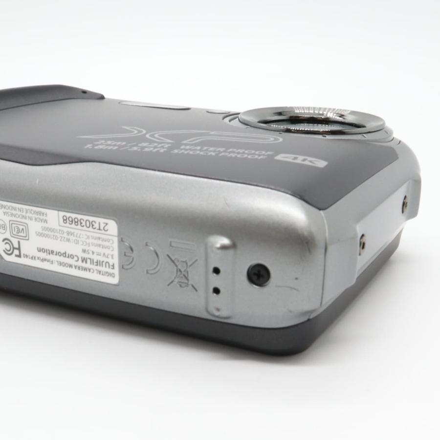 極上美品》 コンパクトカメラ FUJIFILM FinePix XP140 ダークシルバー
