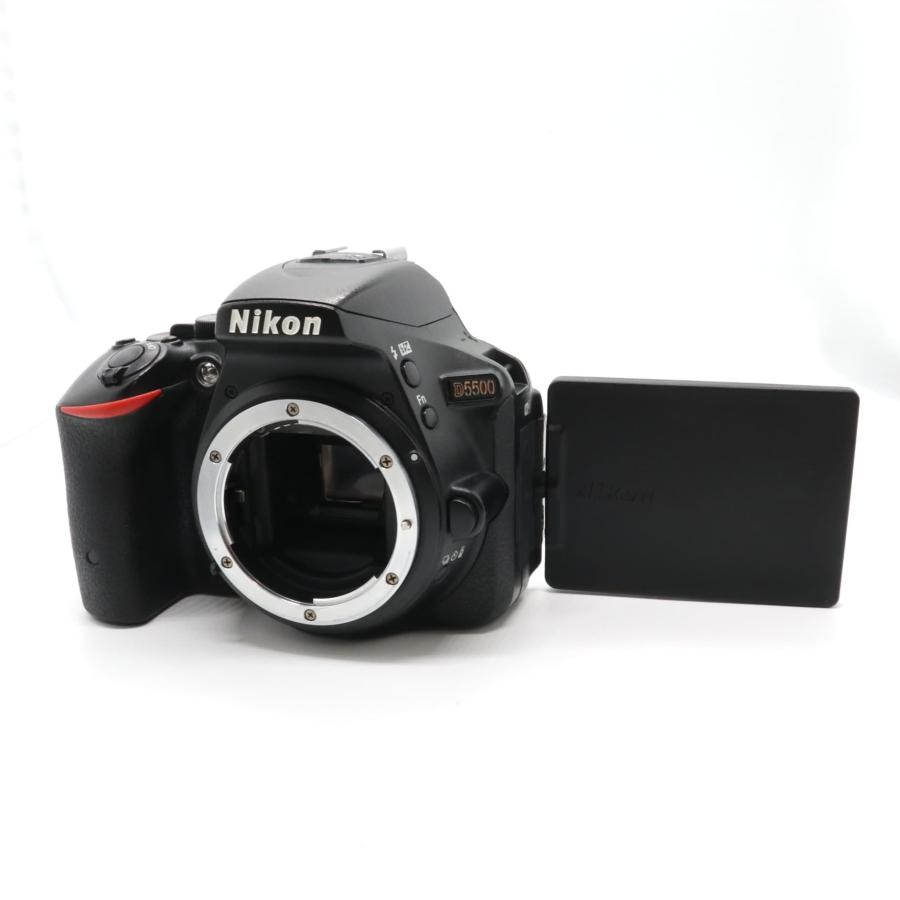 美品》 NIKON D5500 ボディ ブラック ニコン デジタル一眼レフカメラ