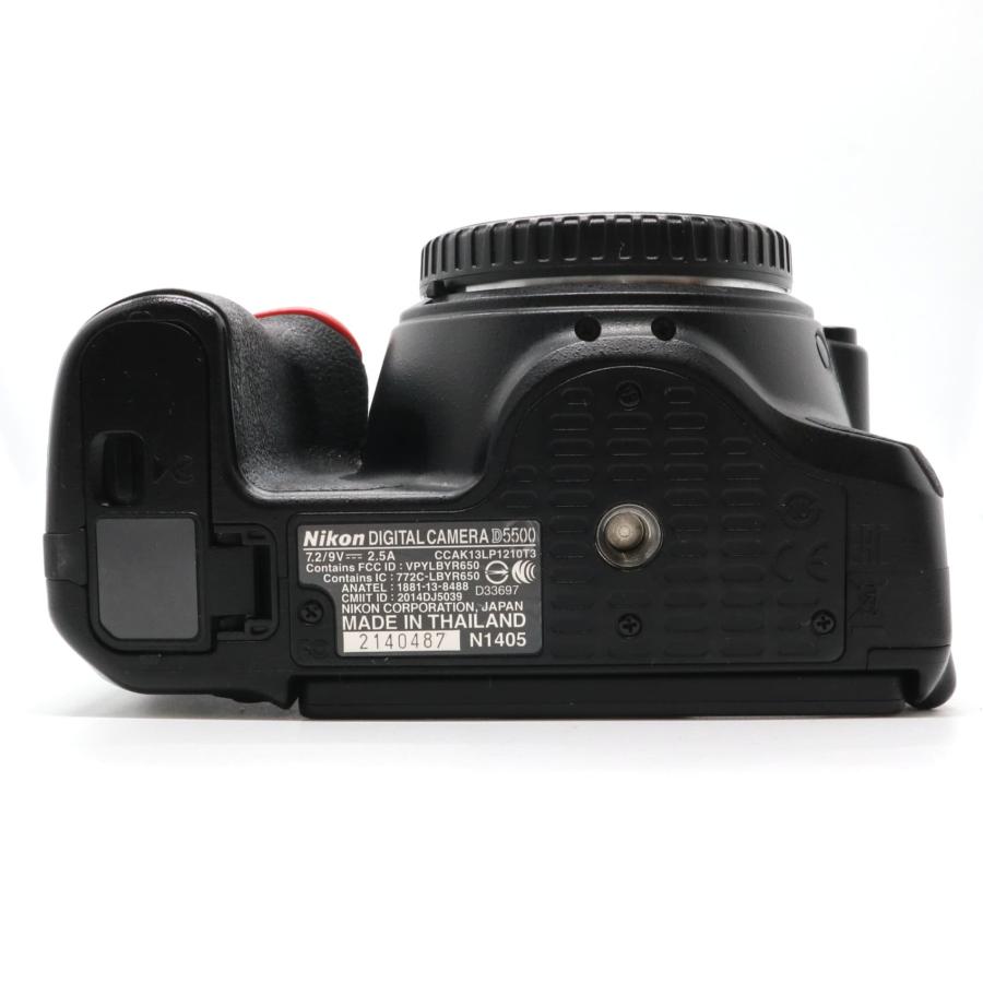 美品》 NIKON D5500 ボディ ブラック ニコン デジタル一眼レフカメラ
