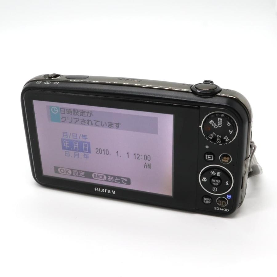 美品》 3Dデジタルカメラ FUJIFILM FinePix REAL 3D W3 FX-3D ブラック