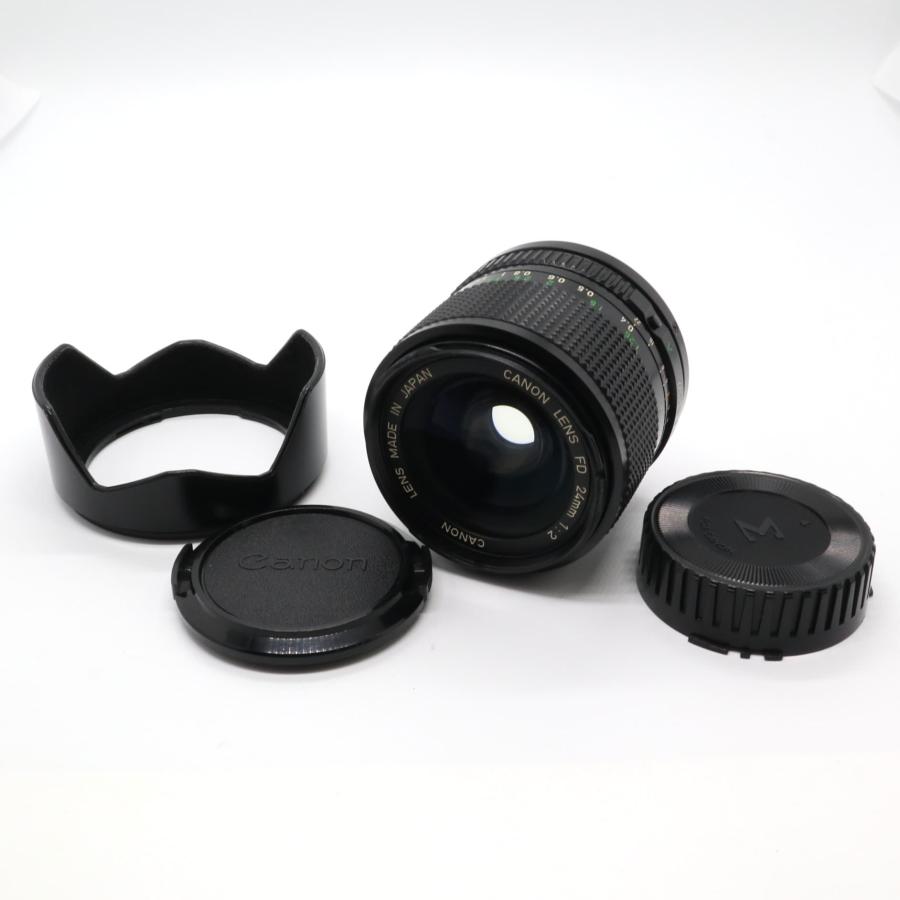 訳あり CANON NEW FD 24mm F2 キヤノン k3040 : りんすまいる - 通販