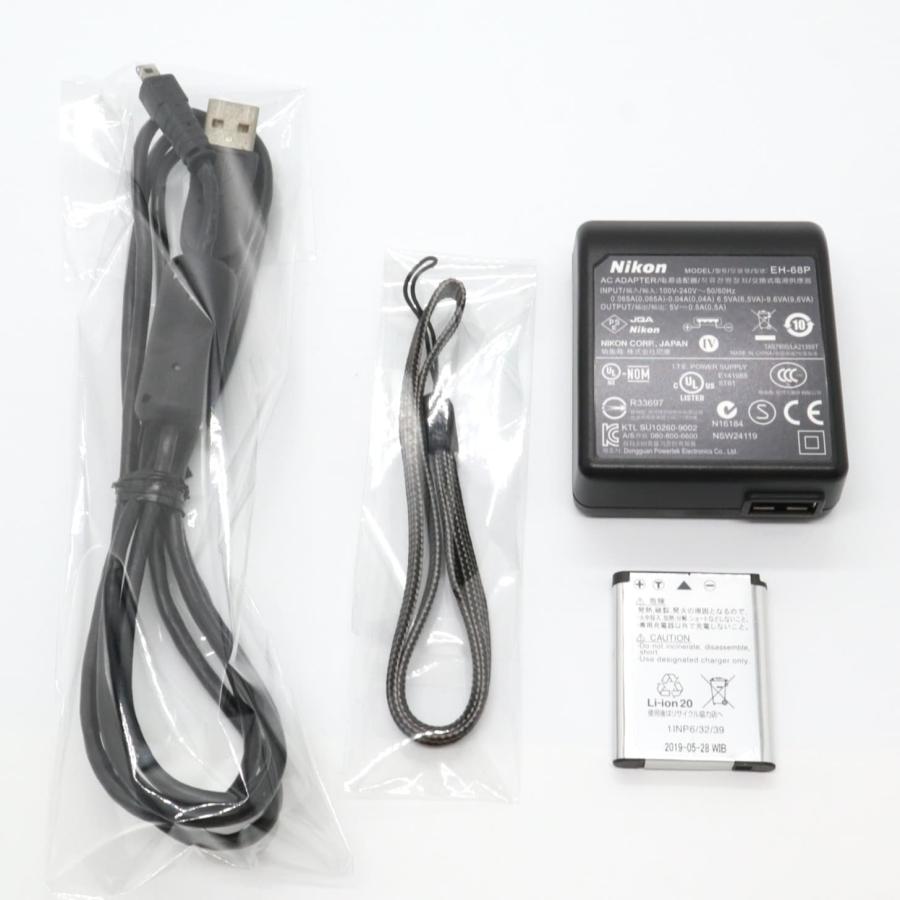 美品》 コンパクトデジタルカメラ NIKON COOLPIX A100 シルバー k3047