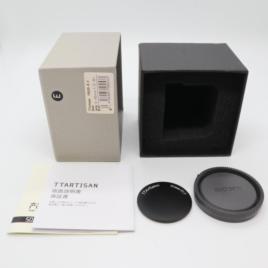 新品級》 単焦点レンズ TTArtisan 50mm F2 ソニー Eマウント SONY