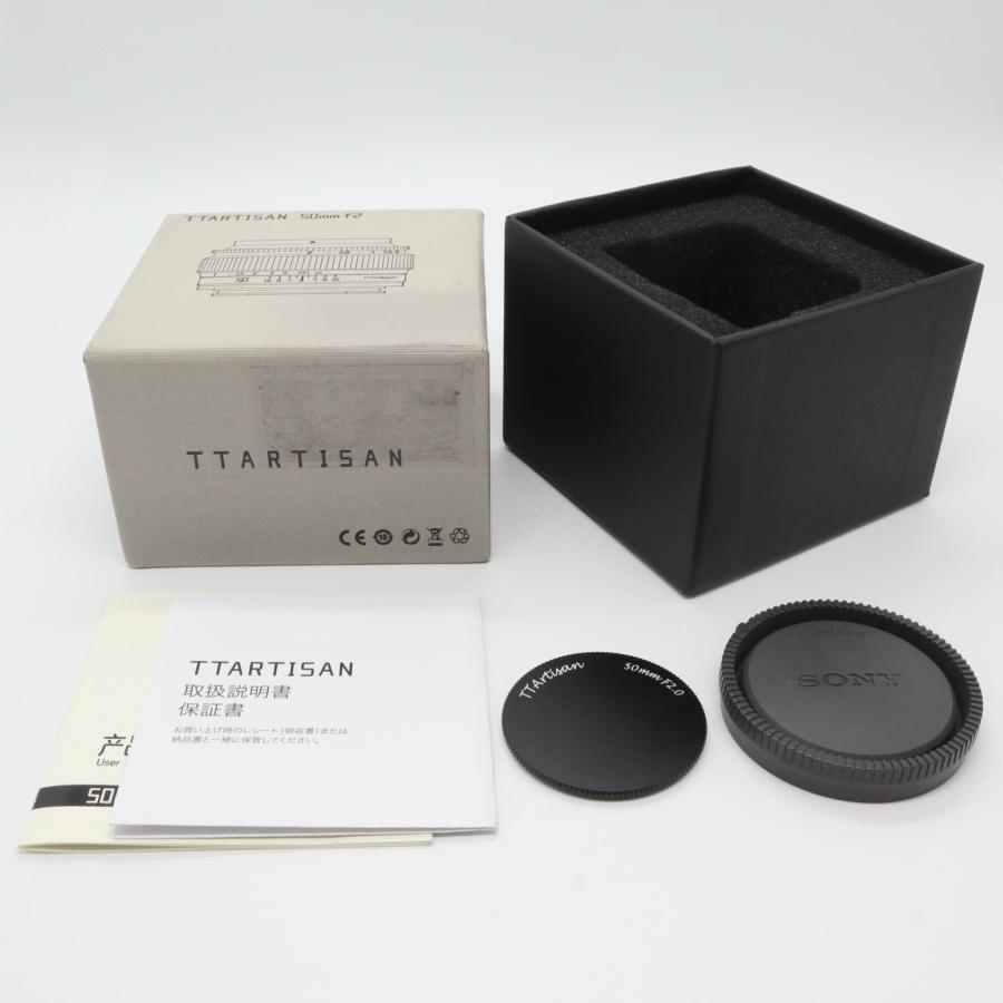 新品級》 単焦点レンズ TTArtisan 50mm F2 ソニー Eマウント SONY