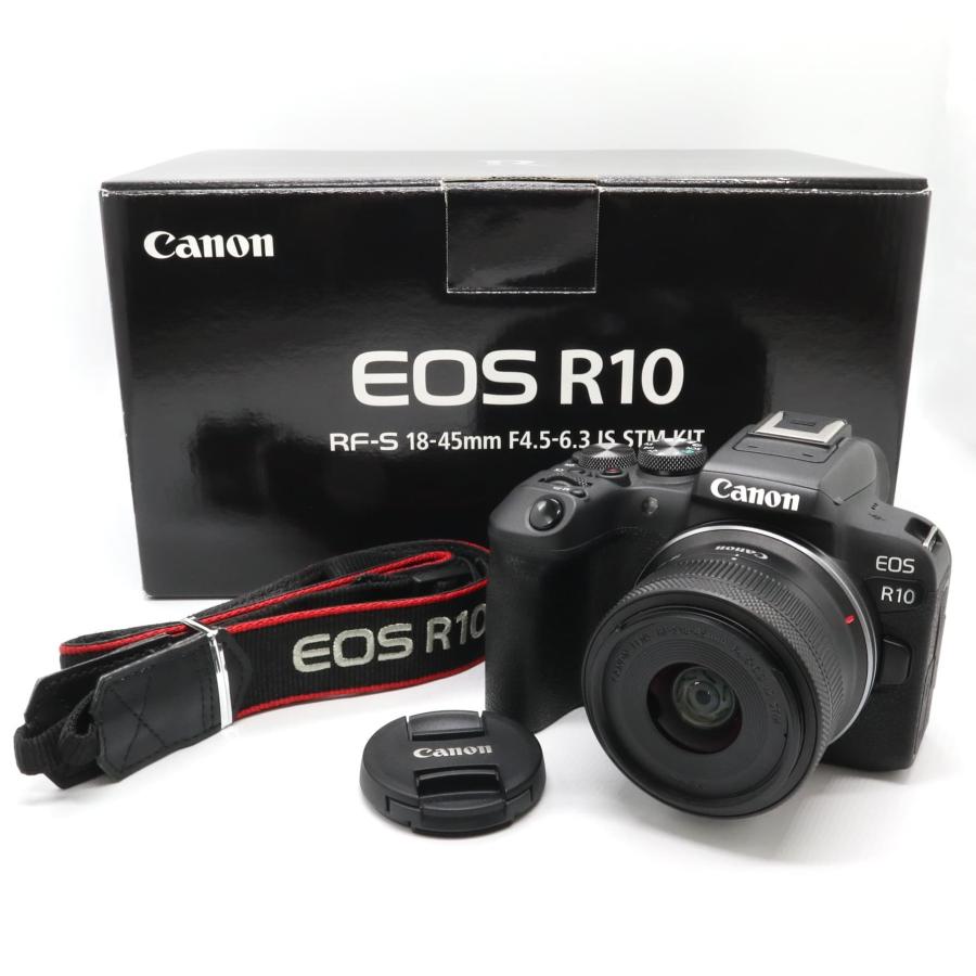 新品級》 CANON EOS R10 RF-S18-45 IS STM レンズキット キヤノン 