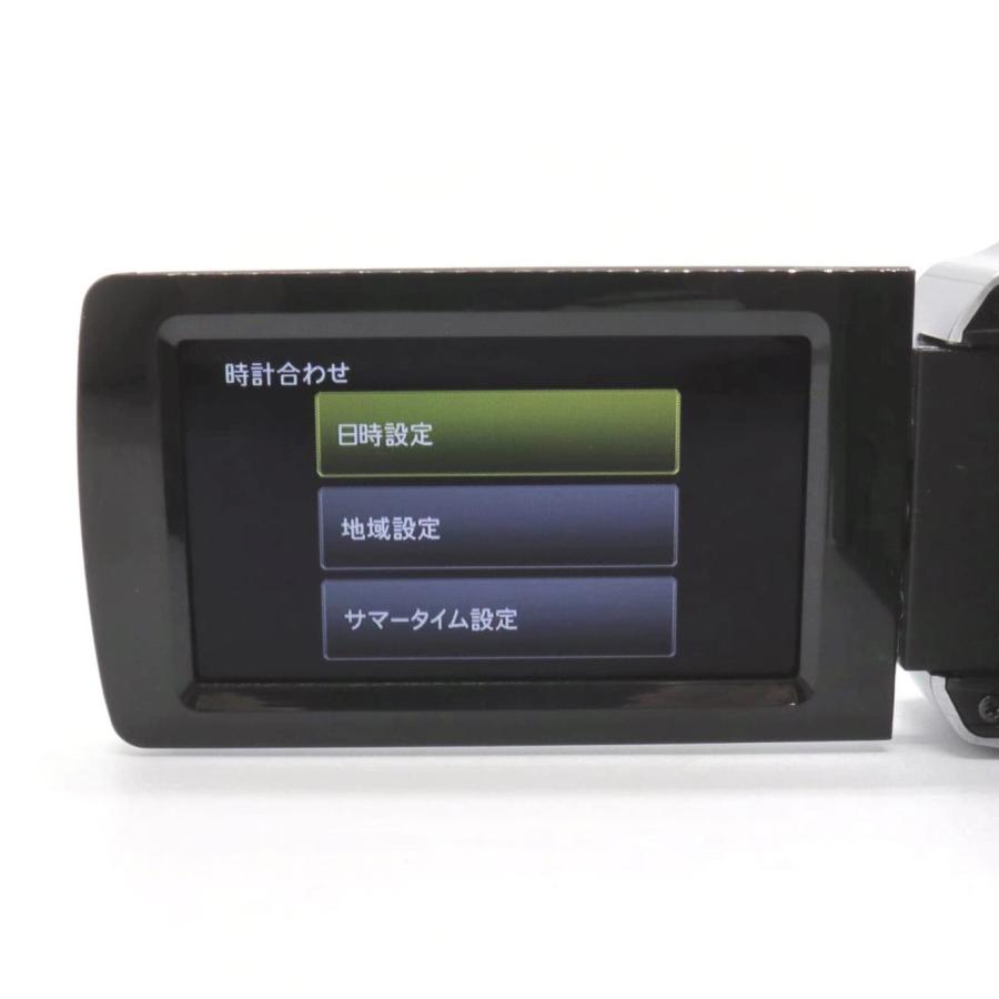 極上美品》 ビデオカメラ JVC GZ-E311-S シルバー エブリオ k3090