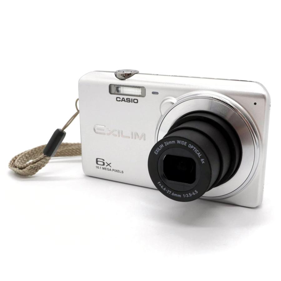 美品》 コンパクトデジタルカメラ CASIO EXILIM EX-ZS28 シルバー