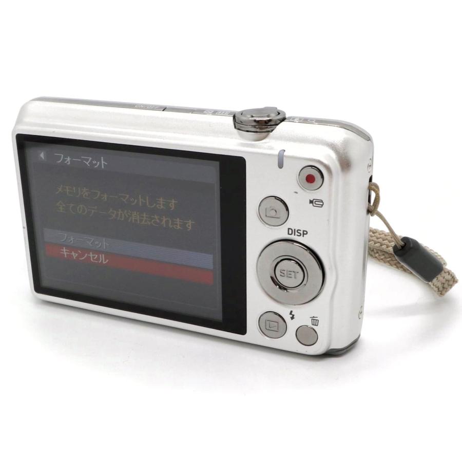 美品》 コンパクトデジタルカメラ CASIO EXILIM EX-ZS28 シルバー