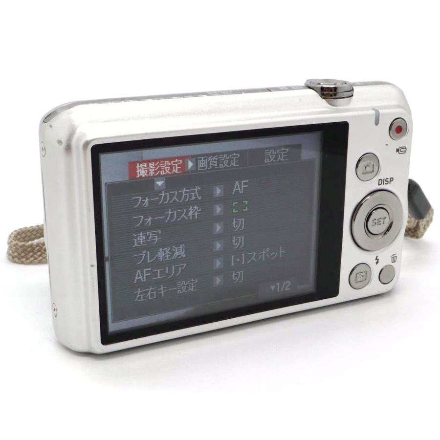 美品》 コンパクトデジタルカメラ CASIO EXILIM EX-ZS28 シルバー