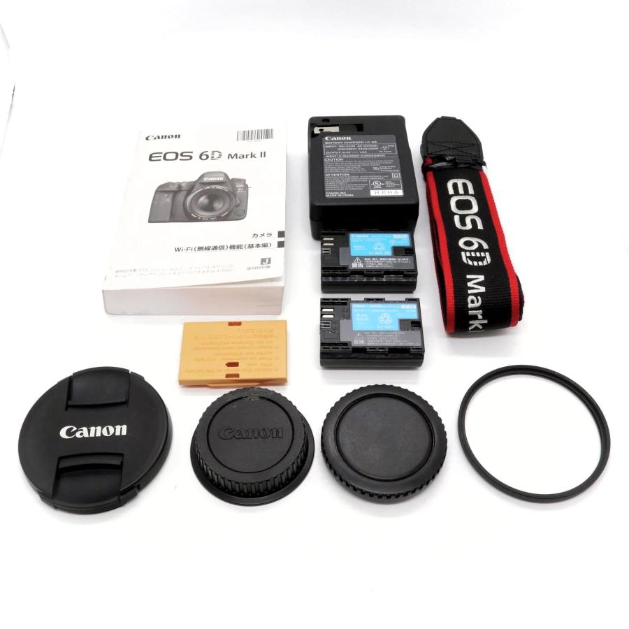 美品》 CANON EOS 6D Mark II EF24-105 IS STM レンズキット キヤノン 