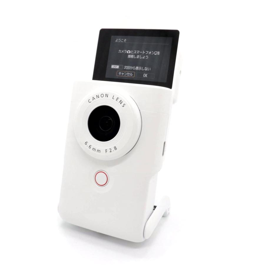 【美品】Canon (キヤノン) PowerShot V10 ホワイト 極上美品》CANON PowerShot V10 ホワイト キャノン キヤノン k3214