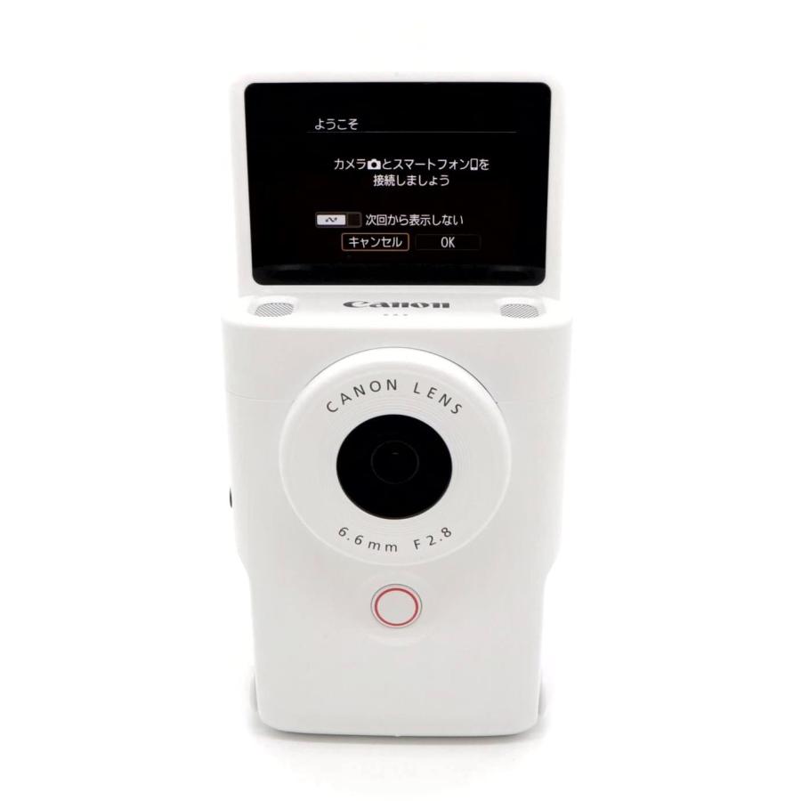 極上美品》CANON PowerShot V10 ホワイト キャノン キヤノン k3214