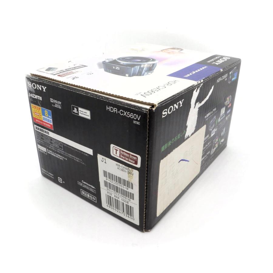 ビデオカメラ SONY HDR-CX560V ボルドーブラウン k3245 : りんすまいる