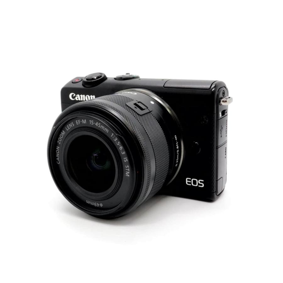 美品》 ミラーレス一眼カメラ CANON EOS M100 レンズキット ブラック