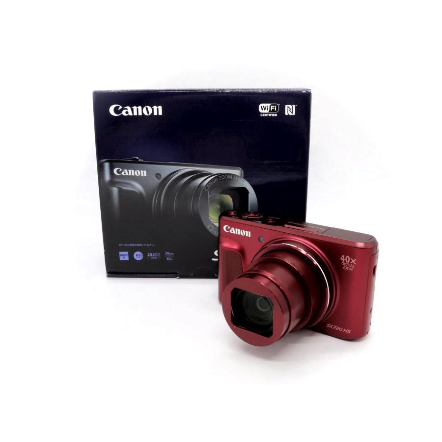 新品級》 コンパクトデジタルカメラ CANON PowerShot SX720 HS レッド