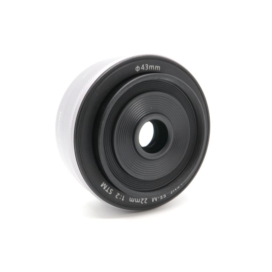 新品級》単焦点レンズ CANON EF-M 22mm F2 STM シルバー キヤノン